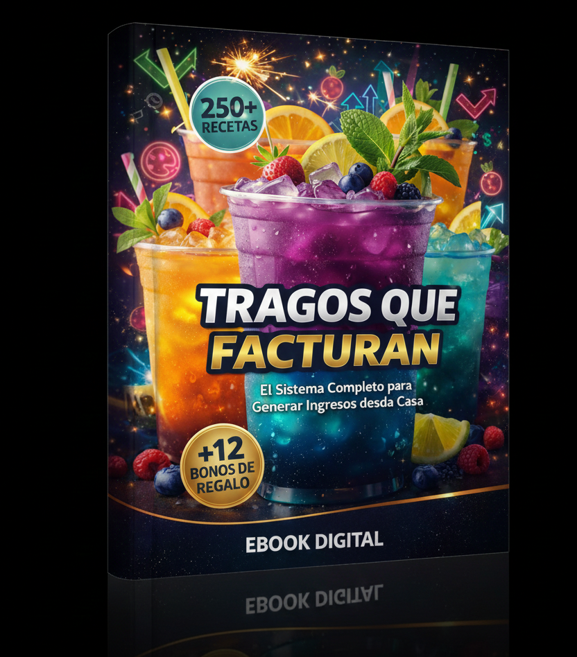 🔥Tragos que Facturan: El Método Simple Para Generar Ingresos Reales Vendiendo Tragos Desde Casa